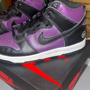 8.5 Purple And Black Jordan Fragments